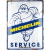 Blechschild Michelin Service 1